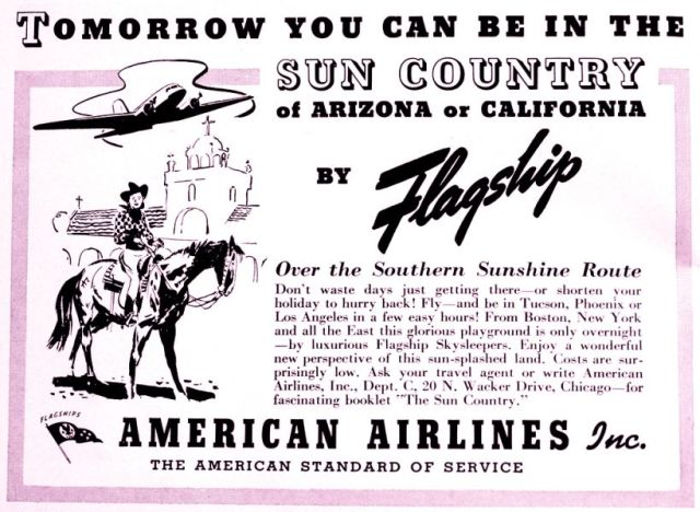 AmerAirlines Arizona ad